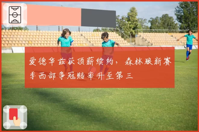 爱德华兹获顶薪续约，森林狼新赛季西部争冠赔率升至第三