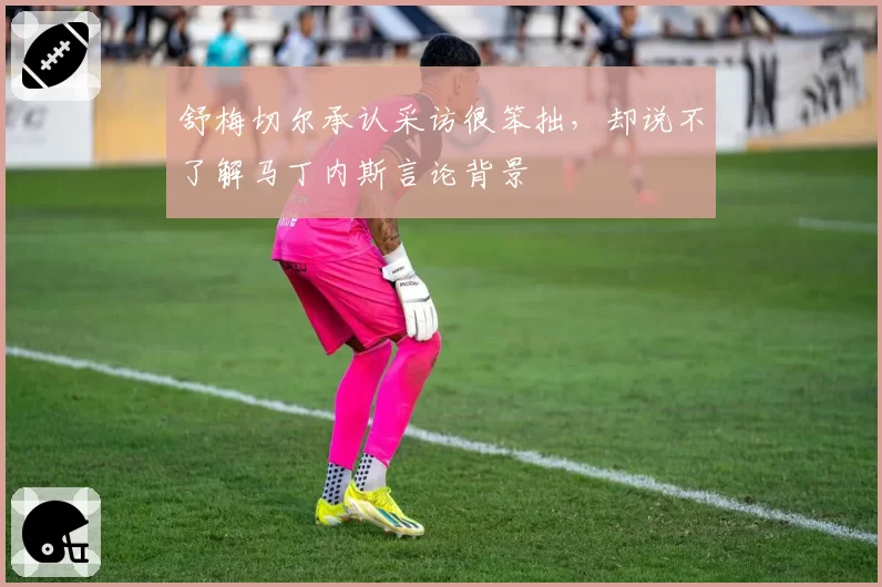 舒梅切尔承认采访很笨拙，却说不了解马丁内斯言论背景
